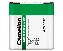 BATTERIJ CAMELION 3R12 PLAT BLIS 4.5VOLT