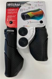 HANDVATTEN MEDICUS KORT/LANG ZWART MET ALUMINIUM BORGRING BLISTER