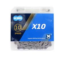 KMC KETTING 11/128 X10 GREY 114 SCHAKELS