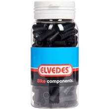 KABEL OND. NIPPELS/KABELHOEDJES ELV 1160PVC5-1 ZWART A 150 5MM