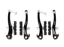 REMSET ALHONGA V-BRAKE KAAL V+A  ZWART