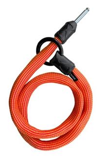 INSTEEKKETTING 120CM LOOPIX ORANJE GESCHIKT VOOR ALLE AXA / ABUS / TRELOCK