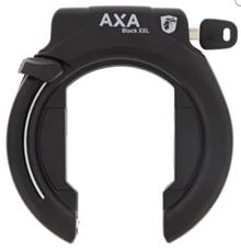 RINGSLOT AXA BLOCK XXL ZWART 71MM SAFETY INDEX 12 "UITNEEMBARE SLEUTEL GEEN ART"!