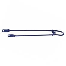 SPATBORD STANG 28  BUMPER BLAUW PER STUK