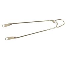 SPATBORD STANG 28 BUMPER ZILVER PER STUK