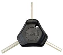 HANDGER. Y SLEUTEL INBUS ICETOOLZ  4-5-6 MM