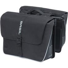 TAS DUBBEL BASIL 18329 FORTE MIK 35L. ZWART
