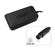 ACCULADER QWIC 36V 2A 220-240V 3 PIN AANSLUITING VOOR DE PREMIUM EN URBAN IN FRAME ACCU  (INCLUSIEF NETSNOER)