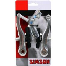 SIMSON BLISTER 021807 V-BRAKE REMMENSET GESCHIKT ALS VOOR- EN ACHTERREM