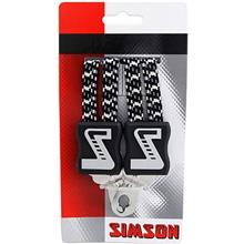 SIMSON BLISTER 020335 SNELBINDER, 3 BINDER, ZILVER/GRIJS