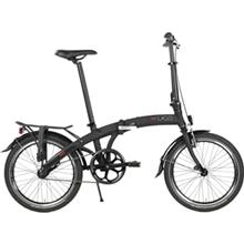 VOUWFIETS UGO 20" DARE S1 SINGLE SPEED V-BRAKE SMOKE BLACK