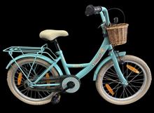BIKE FUN FIETS 18" MEISJES GIRLY BLAUW + MANDJE 18GG20