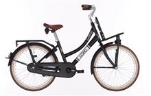 BIKE FUN FIETS 20" MEISJES LOAD REMNAAF MAT ZWART 20LMD180 MET VOOR EN ACHTERDRAGER