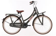 BIKE FUN FIETS 24" MEISJES LOAD 3V ELEGANCE GREEN MAT 24LMD197 MET VOOR EN ACHTERDRAGER