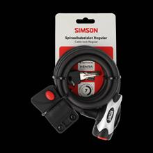 S020839 SIMSON SPIRAALKABELSLOT REGULAR SIZE XL 10MM X 150CM