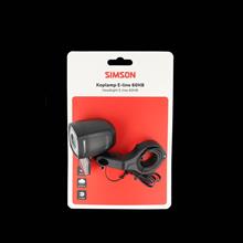 S022045 SIMSON AURORA E-BIKE 6-48V KOPLAMP E-LINE 60 STUURBEVESTIGING StVZO